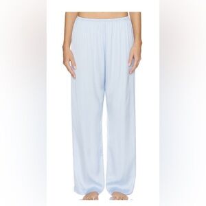 DONNI. Sky Blue Wide Leg Trousers